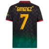 Original Fußballtrikot AC Mailand Gimenez 7 4.trikot 2024-25 Für Herren